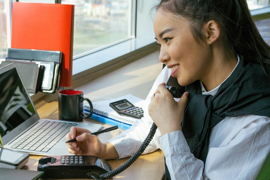 corporate business phone assistance